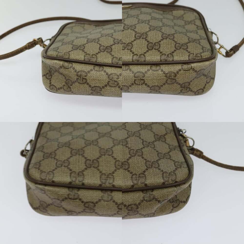GUCCI GG Supreme Shoulder Bag Pvc Beige 97 02 068 - Picture 10 of 12